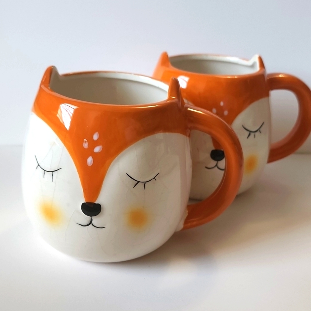 2 Fox Mugs